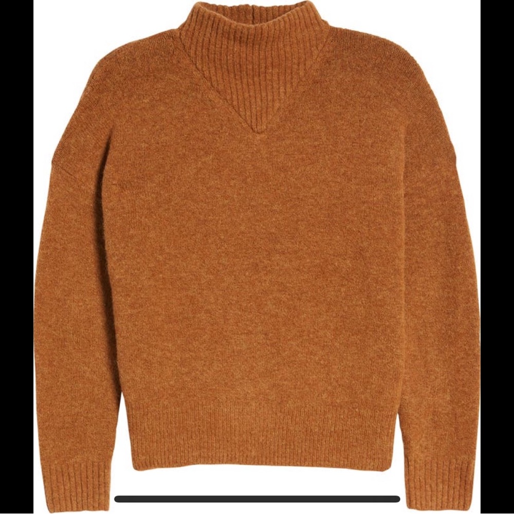 Dillon Mock Neck Pullover Sweater
